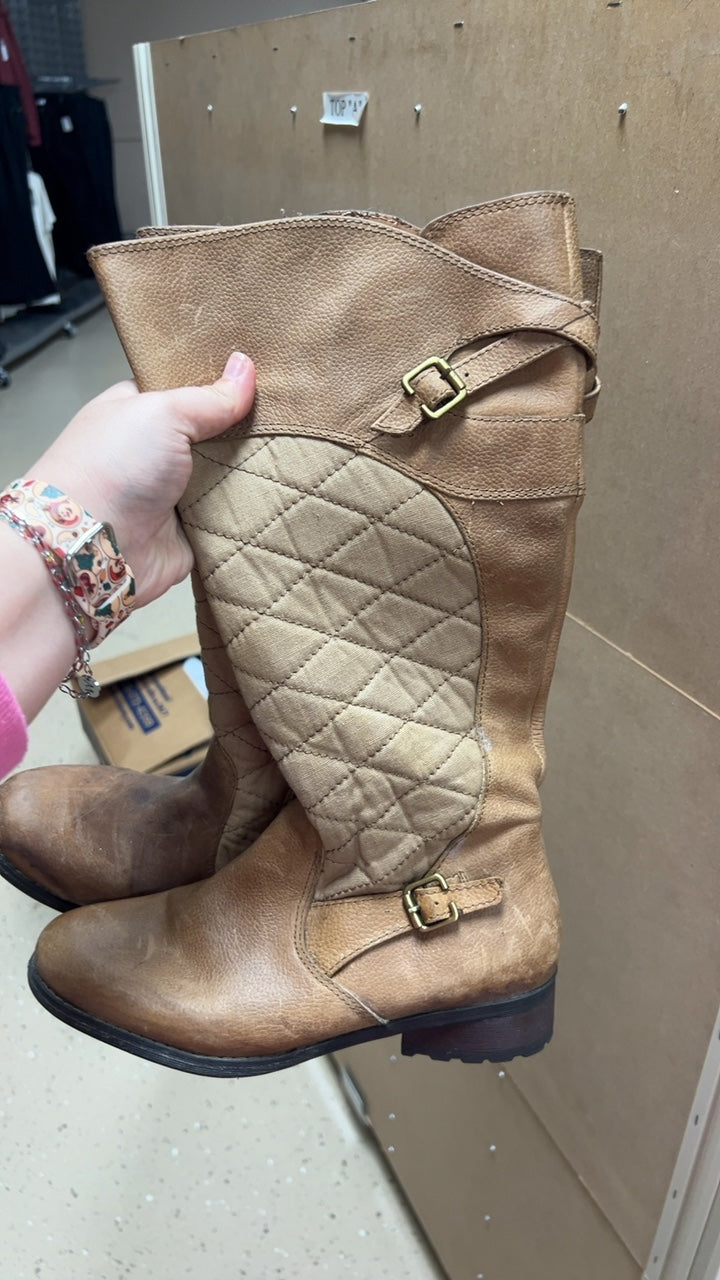 Boots 8 Tan
