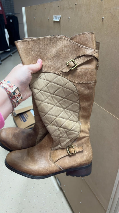 Boots 8 Tan