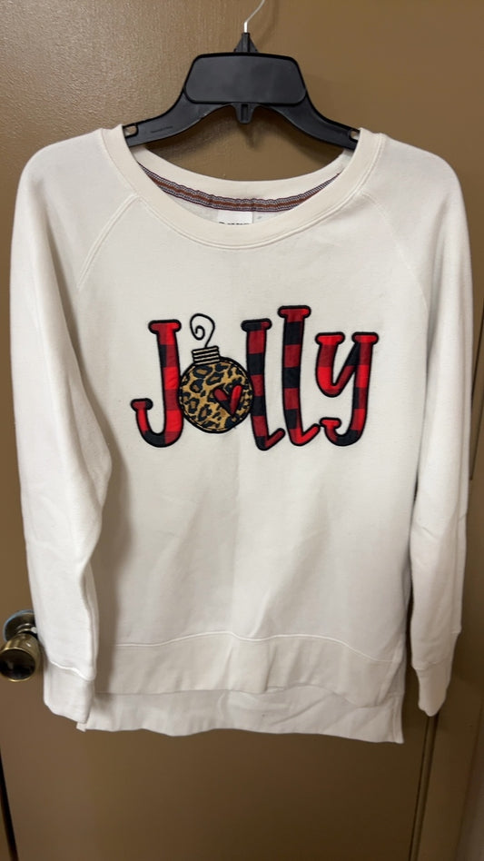 Jolly Sweatshirt Medium White