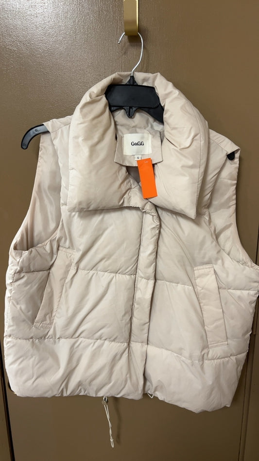 GoGG Puffer Vest Small Beige