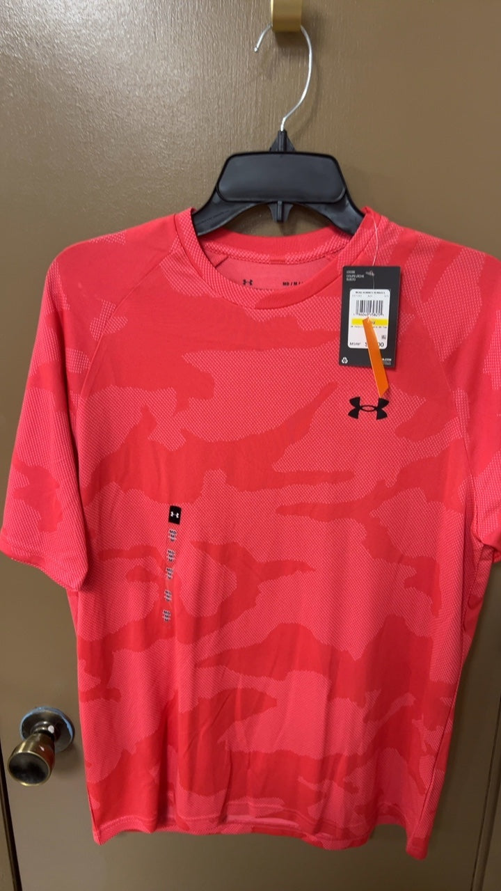 Under Armour T-Shirt MENS MEDIUM Red