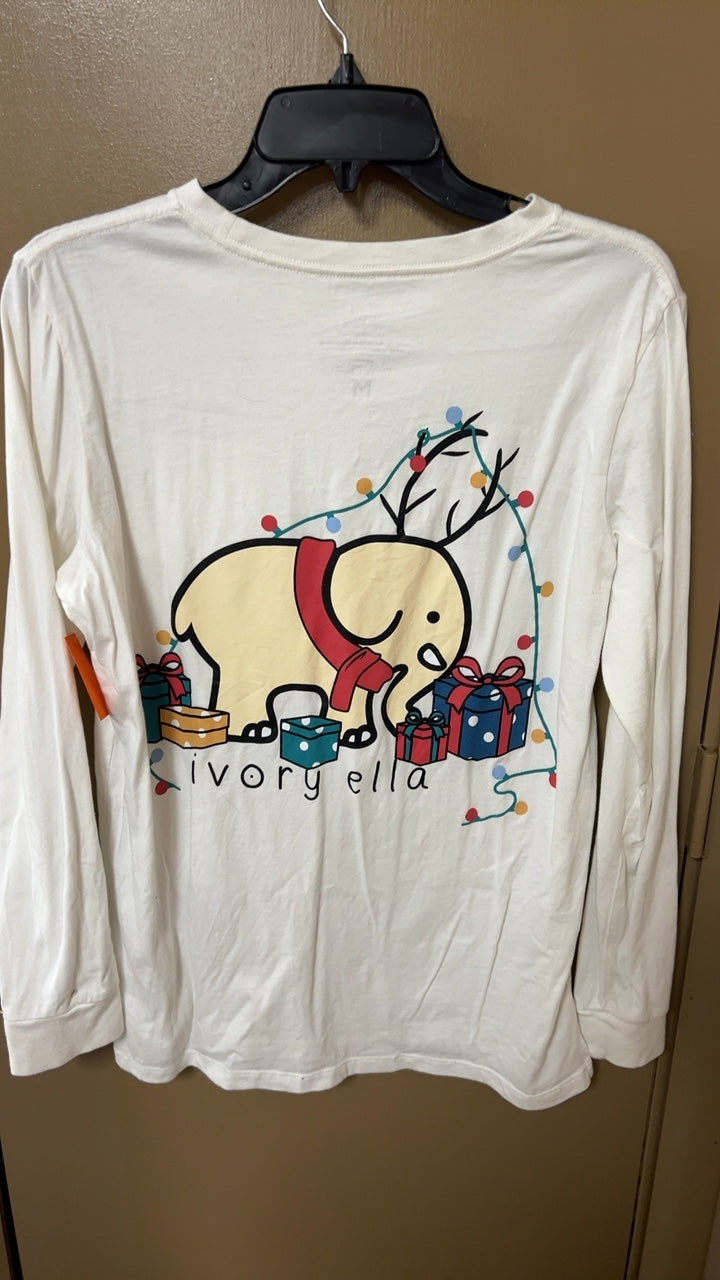 Ivory Ella T-Shirt Medium Cream