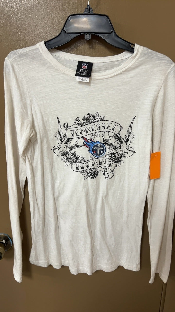 NFL Team Apparel T-Shirt Medium Off-white