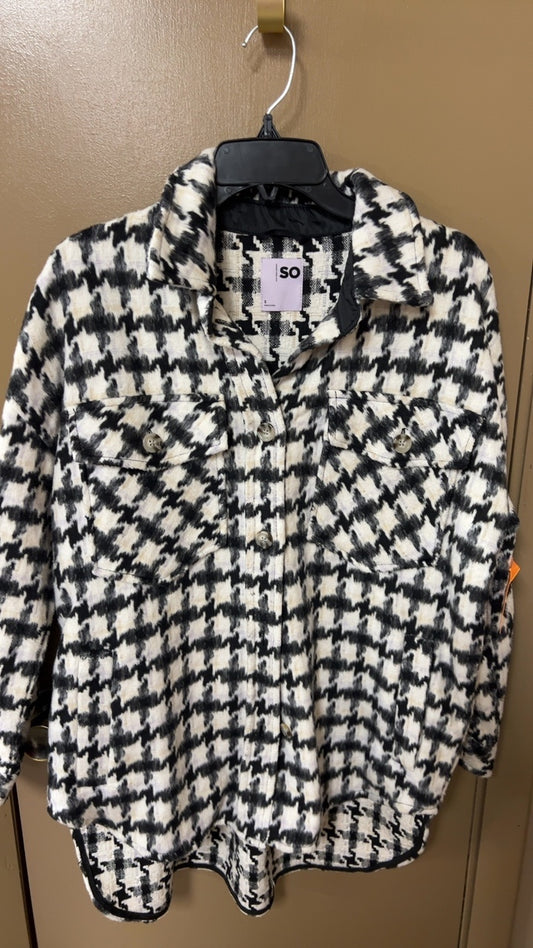 SO Blouse Small Black and white