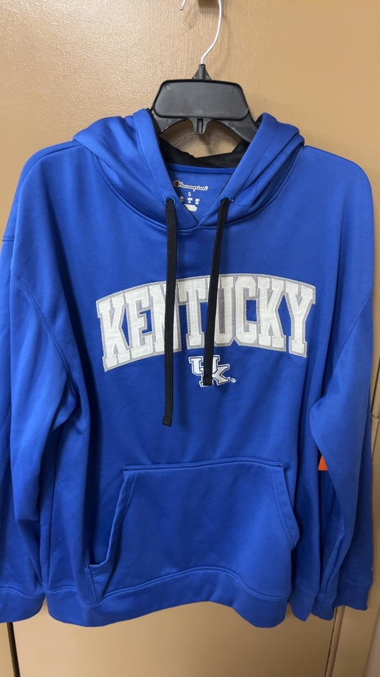 Champion Hoodie MENS Large Blue