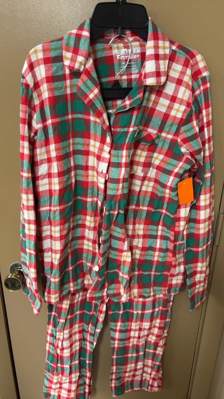 Pajama Set Medium Multicolor (Red, Green, White, Yellow)
