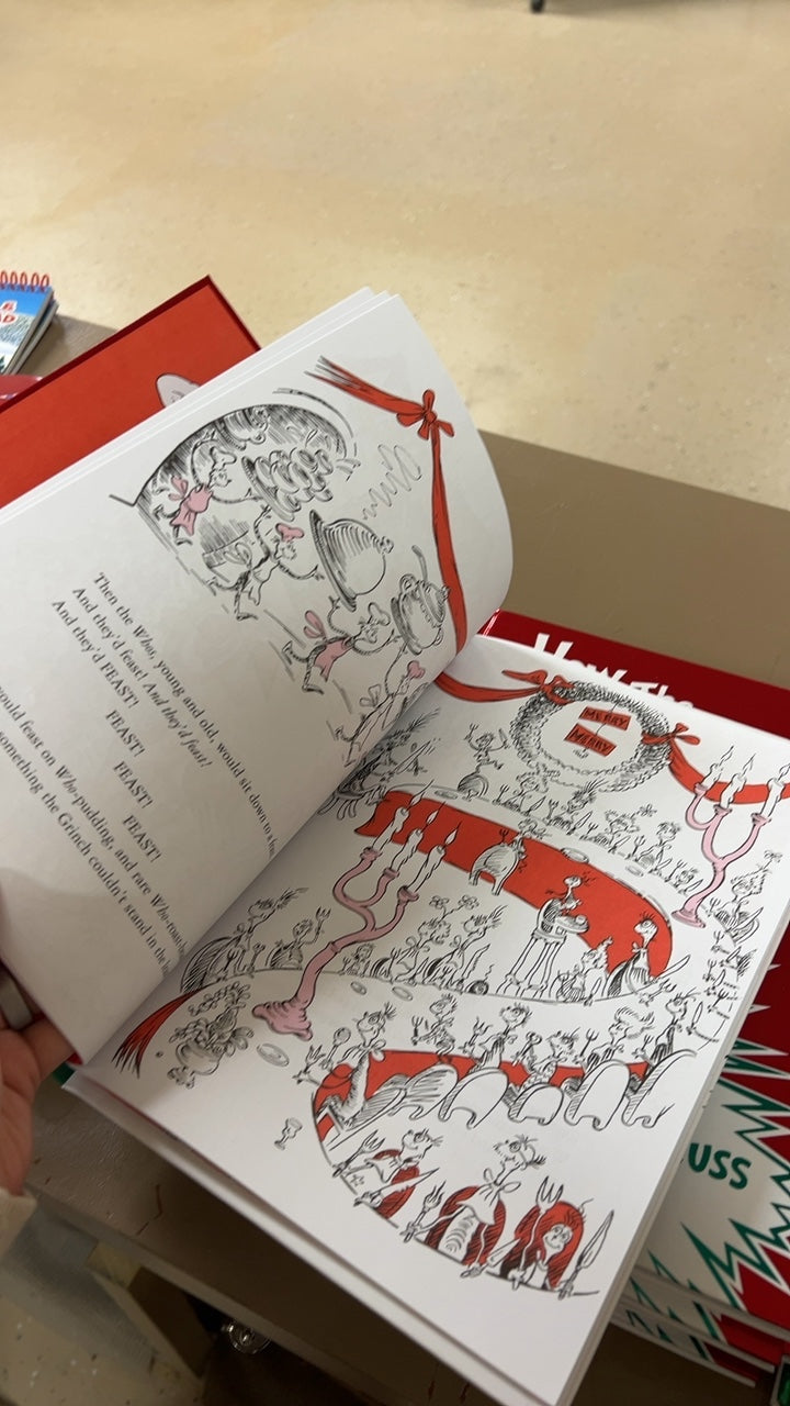 Grinch Book Red
