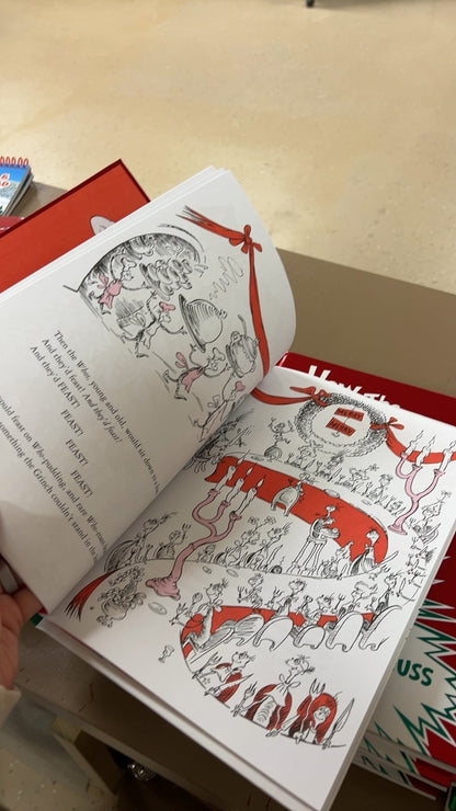 Grinch Book Red