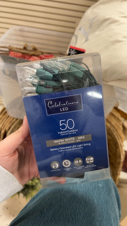Celebrations String Lights Warm White