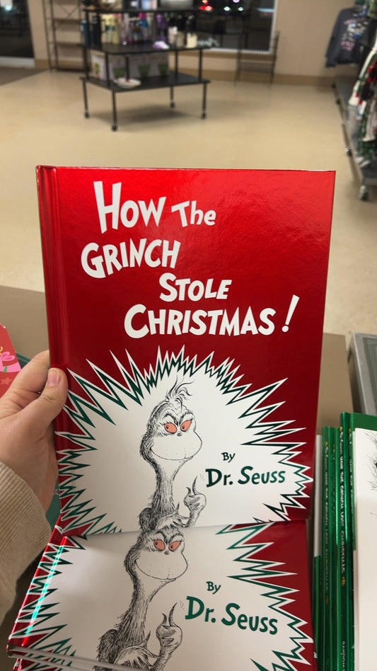 Grinch Book Red