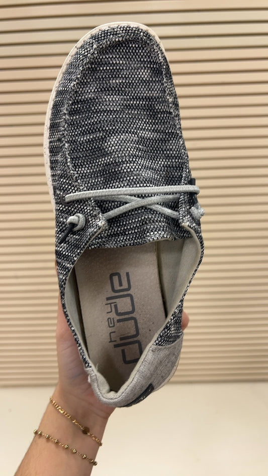 Hey Dude Sneakers 9 Black and White