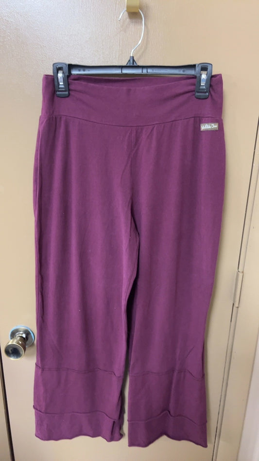 Matilda Jane Leggings Large Maroon