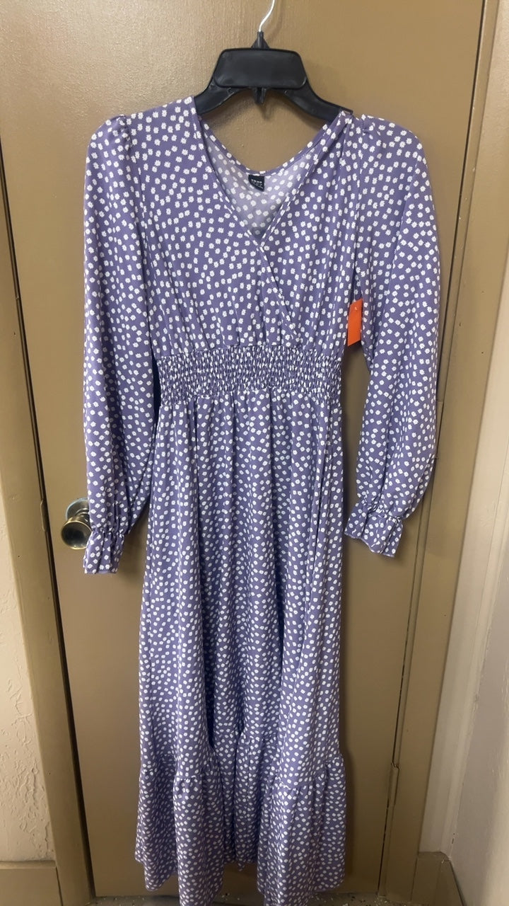 Dress Small Purple with white polka dots