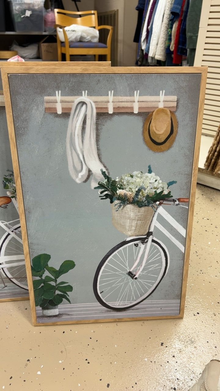 Bike Decorative Sign Multicolor