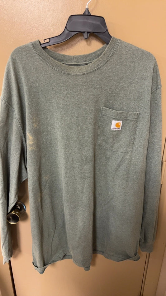 Carhartt Long sleeve MENS XL Green