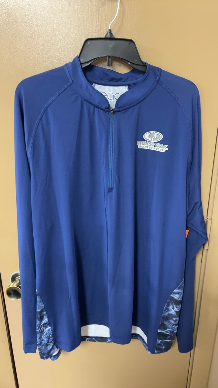 Mossy Oak Jacket Mens 2XL Blue