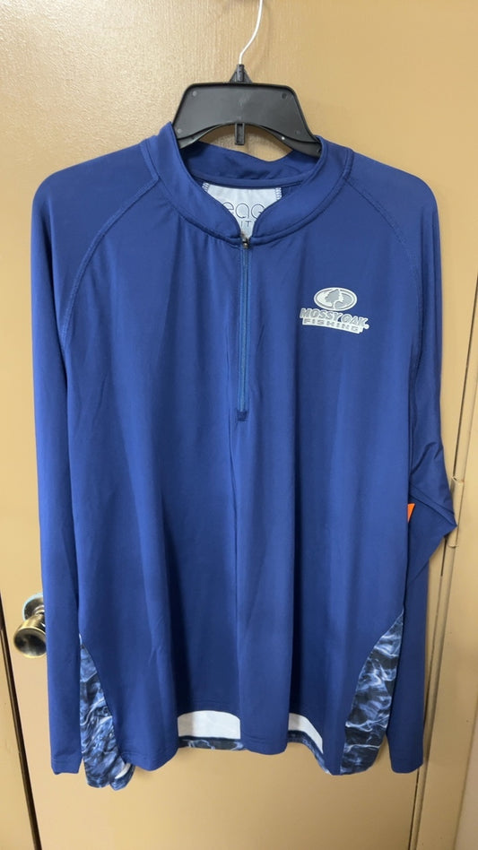 Mossy Oak Jacket Mens 2XL Blue