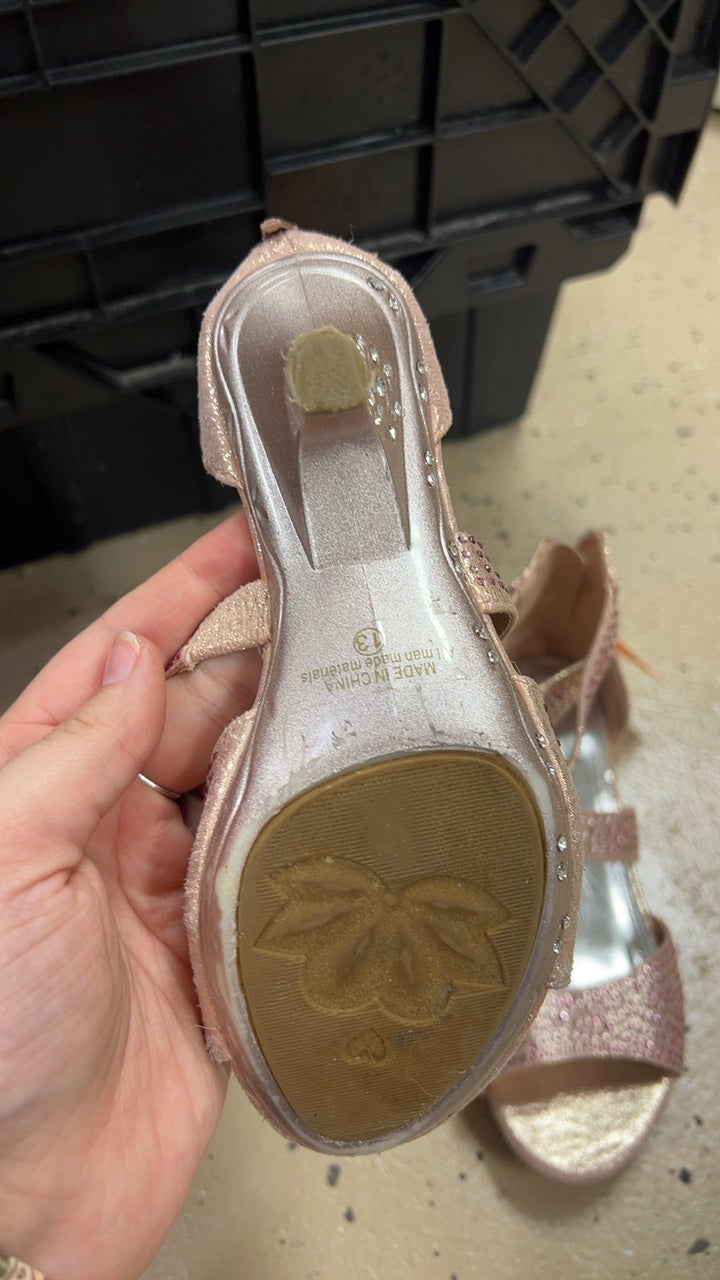 Sandals Youth 13 Light Pink