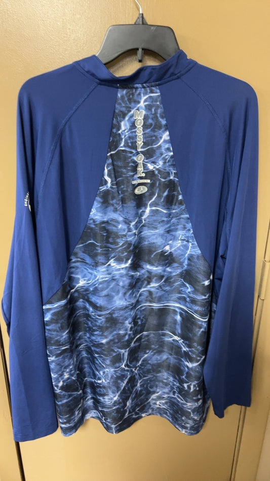 Mossy Oak Jacket Mens 2XL Blue