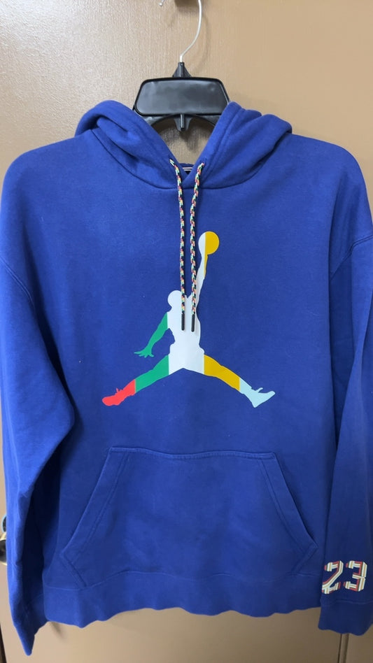 Air Jordan Hoodie MENS MEDIUM Blue
