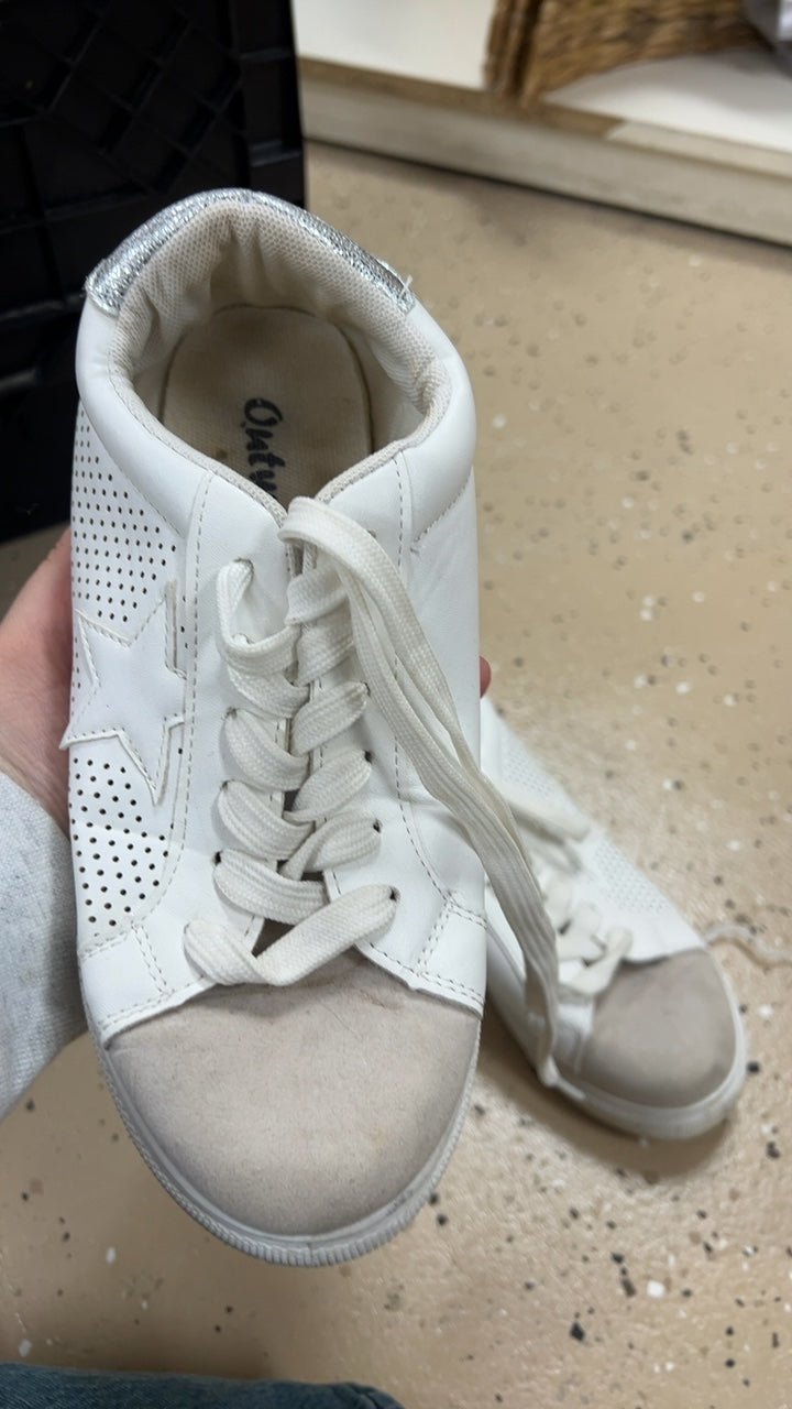 Sneakers 6 White with silver