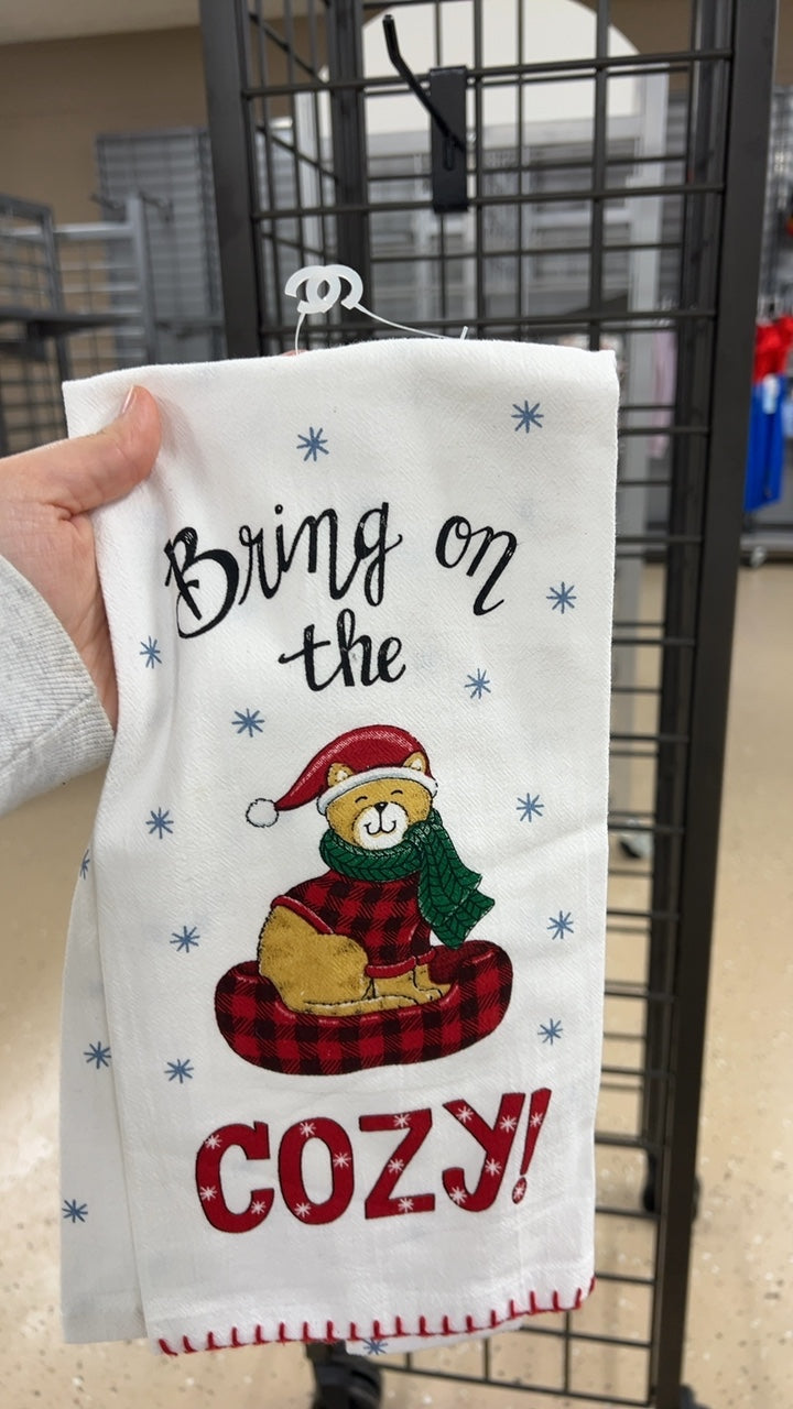 Dish Towel Cat