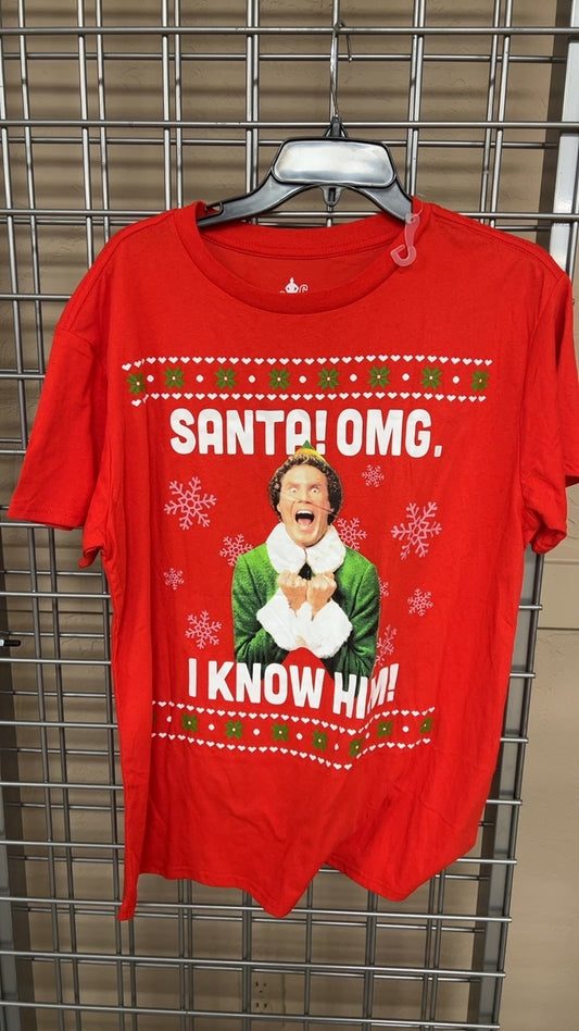 Elf T-Shirt One Size Red