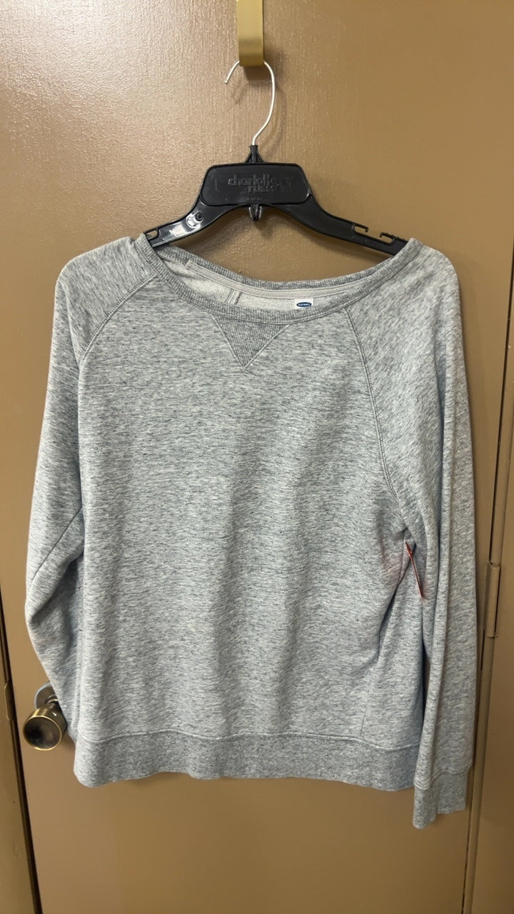 Old Navy Sweatshirt Medium Grey