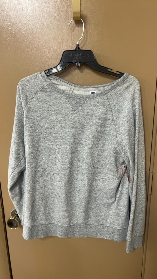 Old Navy Sweatshirt Medium Grey