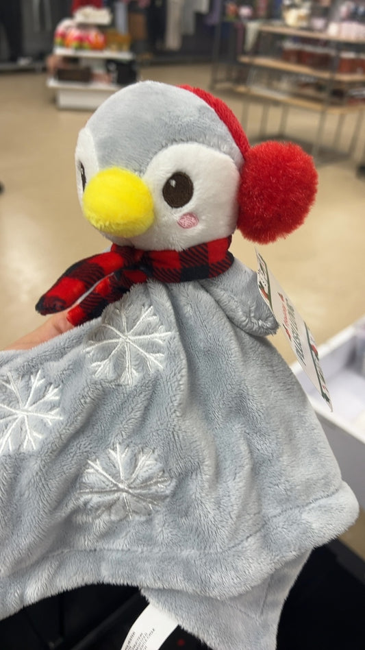 Christmas Plush Gray