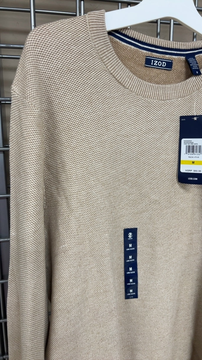 IZOD Sweater Mens Beige
