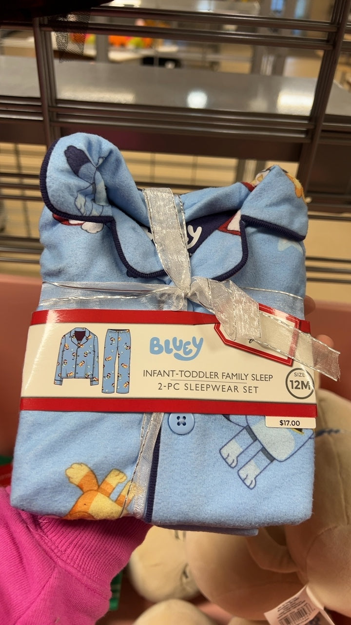 Bluey Pajama Set YOUTH 12m Blue