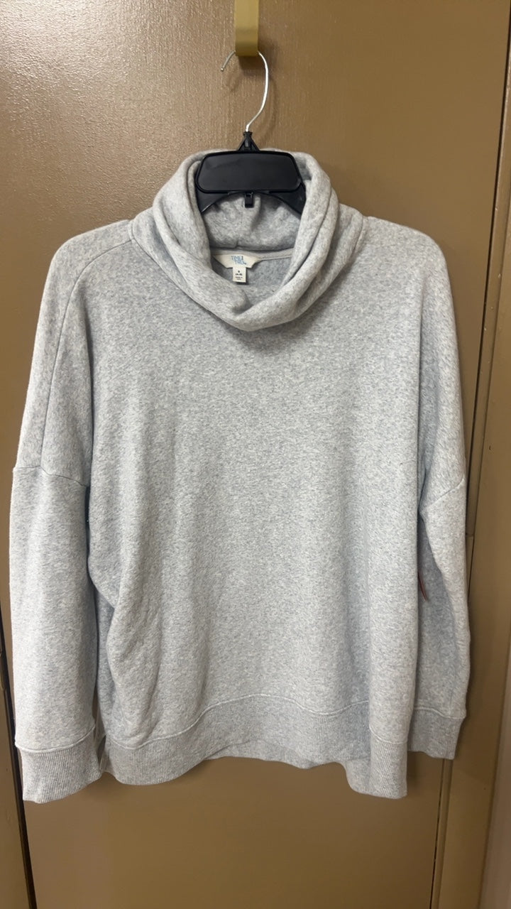 Time and True Hoodie Small Gray
