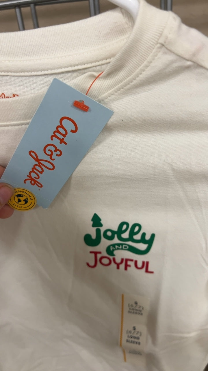 Cat & Jack Long sleeve White