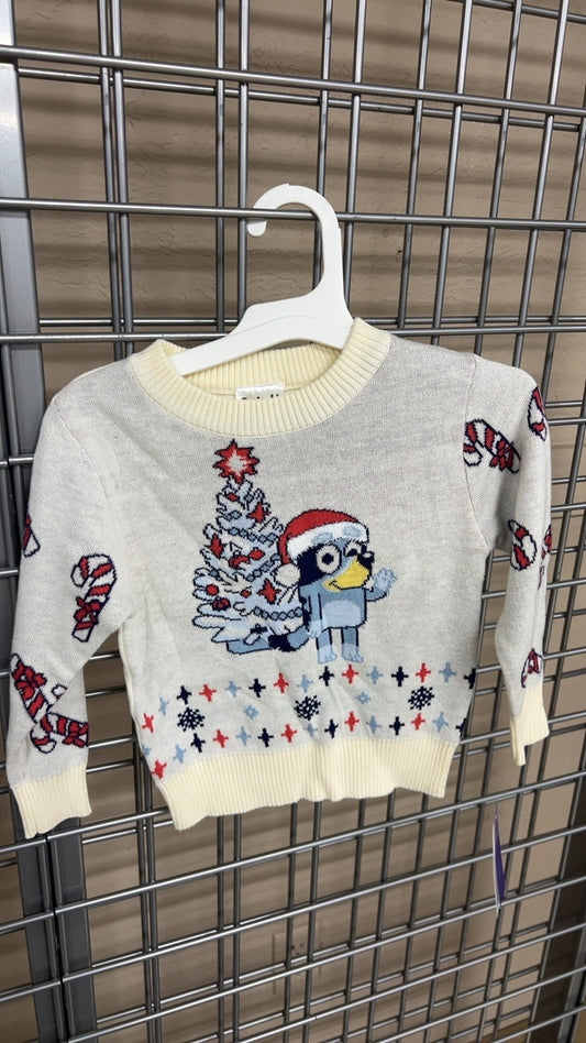 Bluey YOUTH 12m Cream/Red/Blue