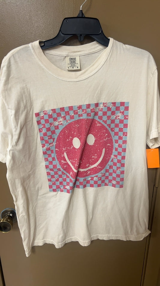 Comfort Colors T-Shirt Large Cream