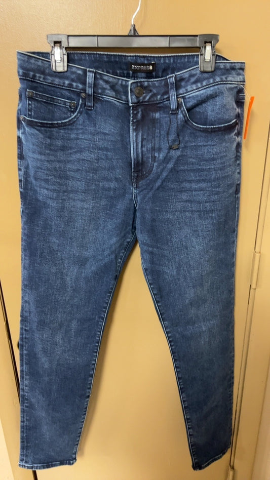 EXPRESS Pants MENS 33x32 Blue