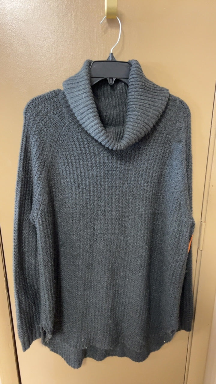 Turtleneck Sweater XL Gray