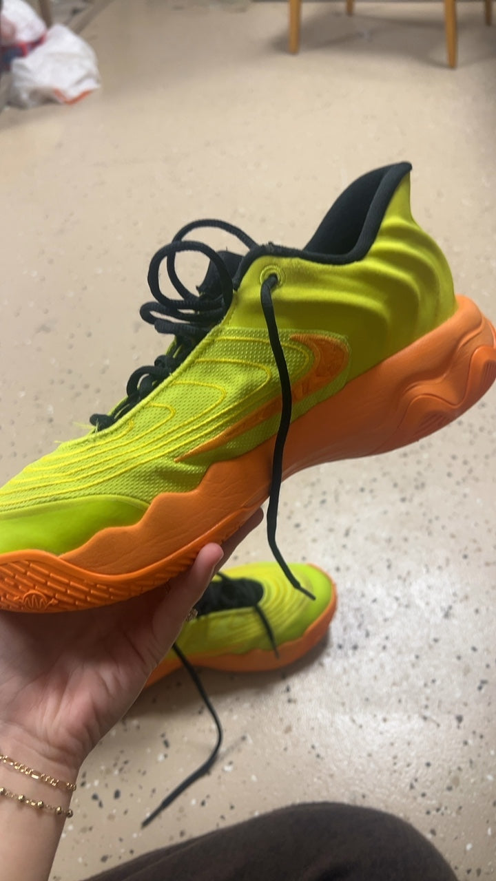 Nike Sneakers 9 Yellow and Orange