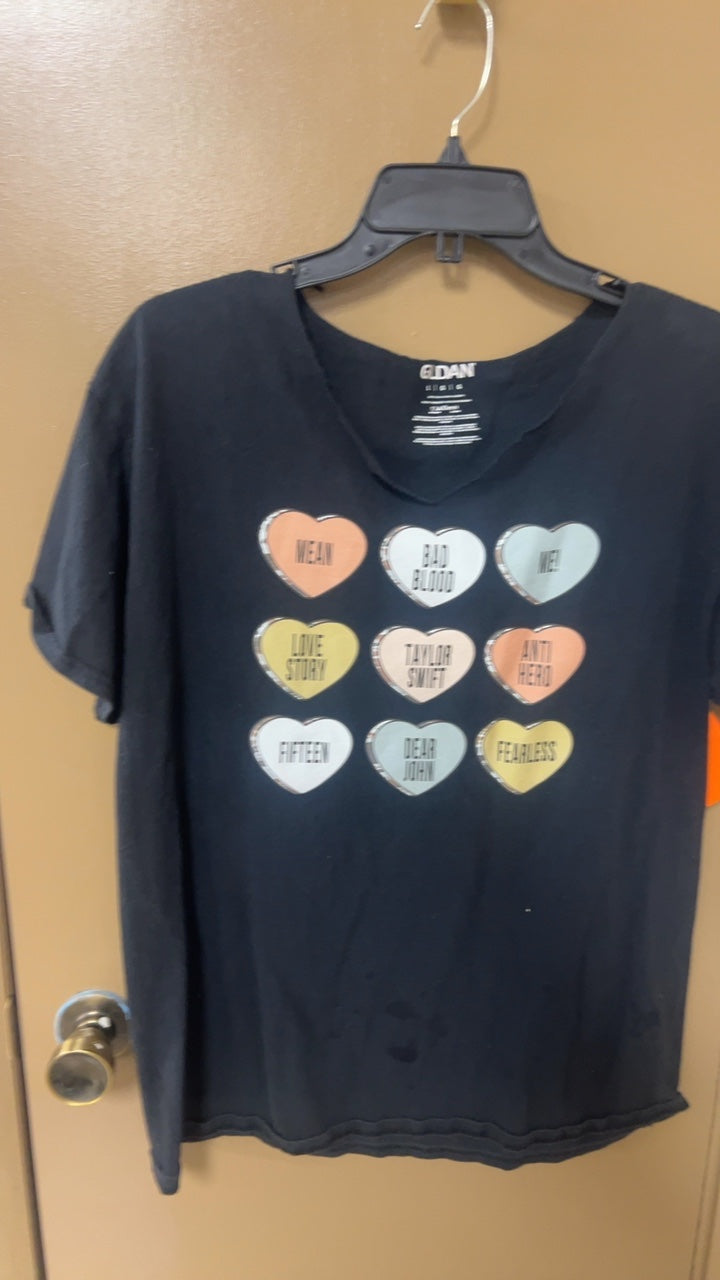 T-Shirt Swift Large Black
