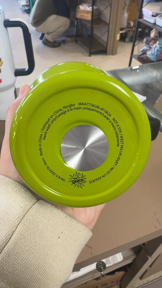 Grinch Travel Mug Green