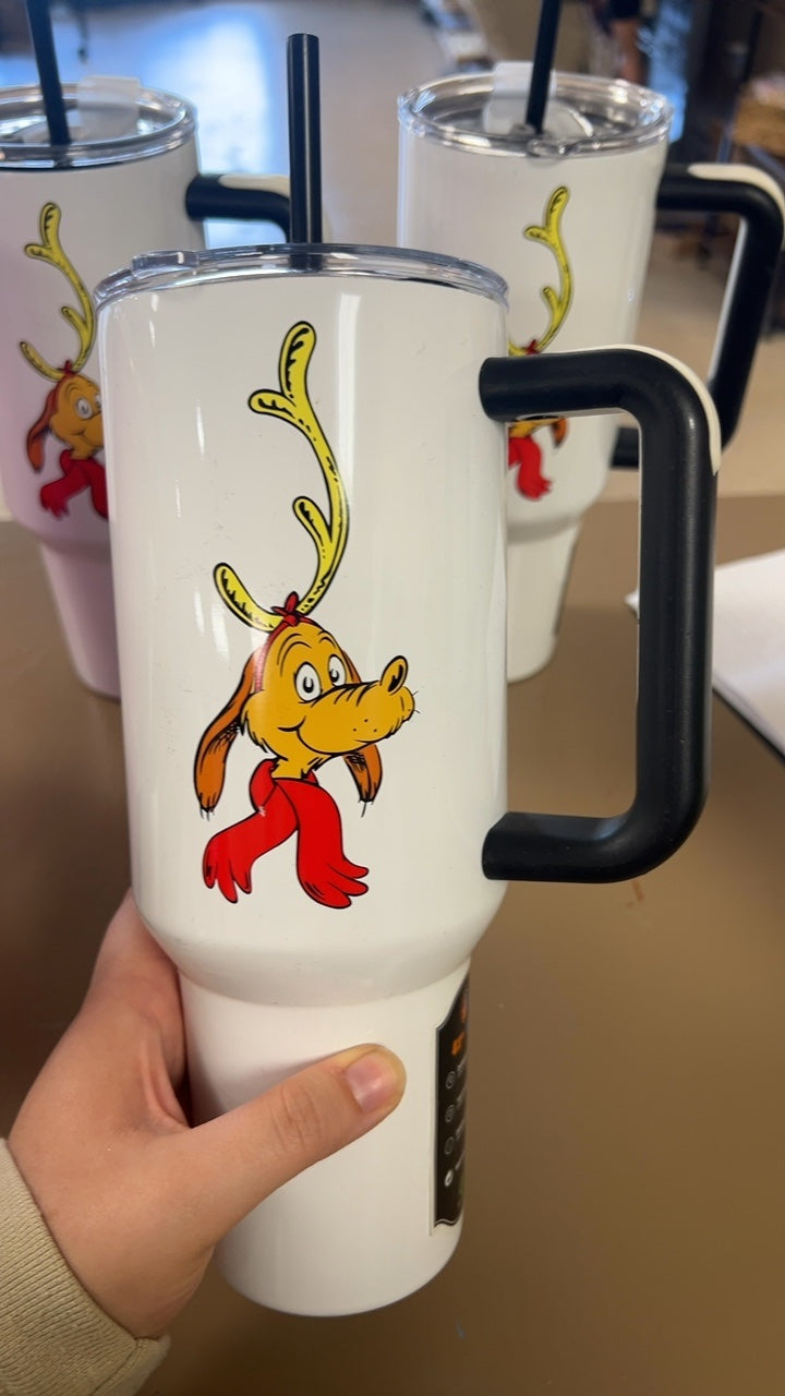 Grinch Mug White