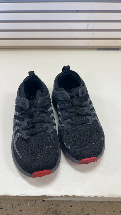 Sneakers Youth 10 Black and Gray