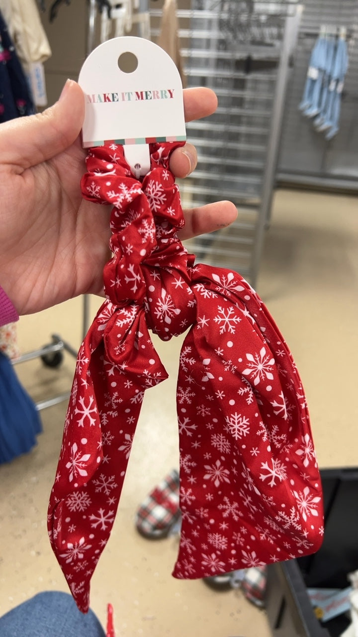 Make It Merry Hair Accessory Red