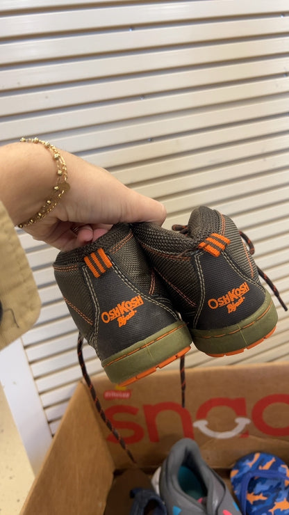 Sneakers Youth 10 Brown and orange