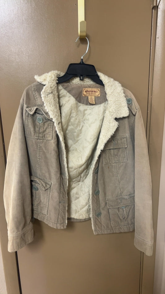 Aéropostale Jacket Large Beige