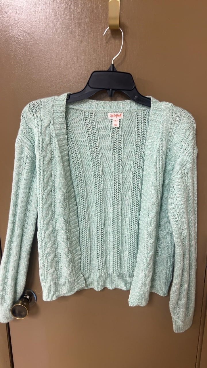 Cat & Jack Sweater Youth large Light Green