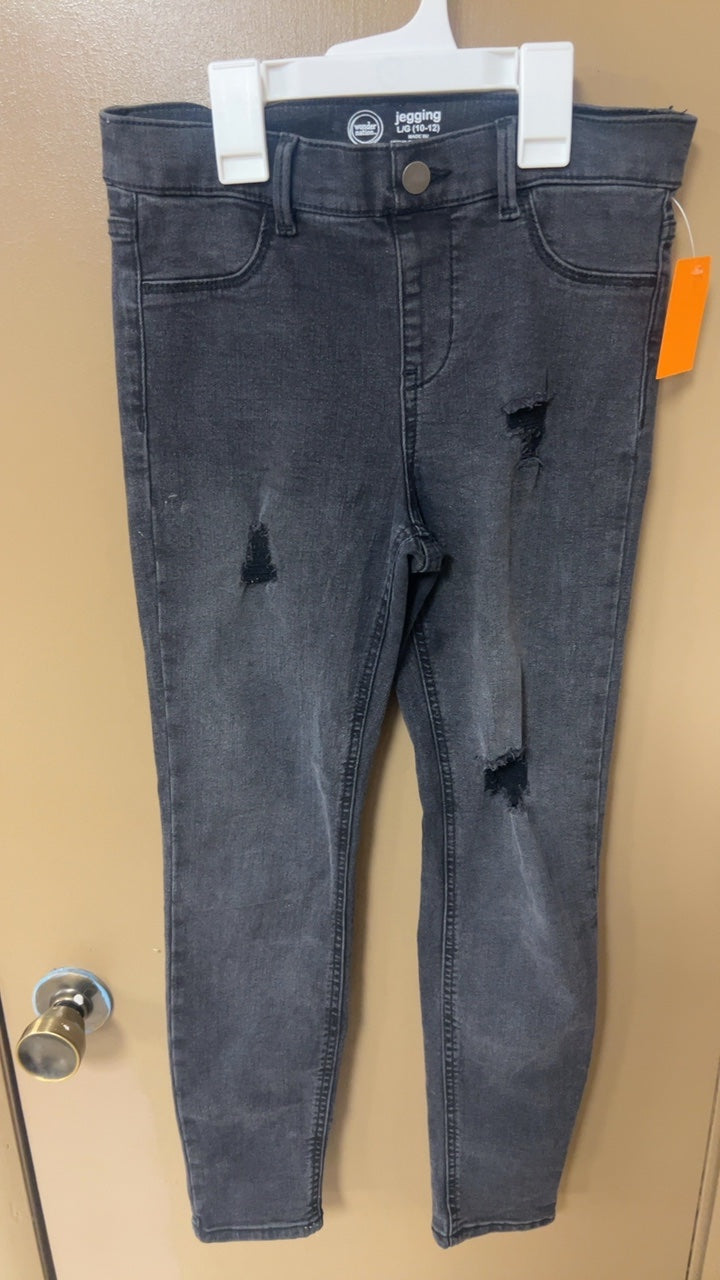 jegging Pants YOUTH Large Black