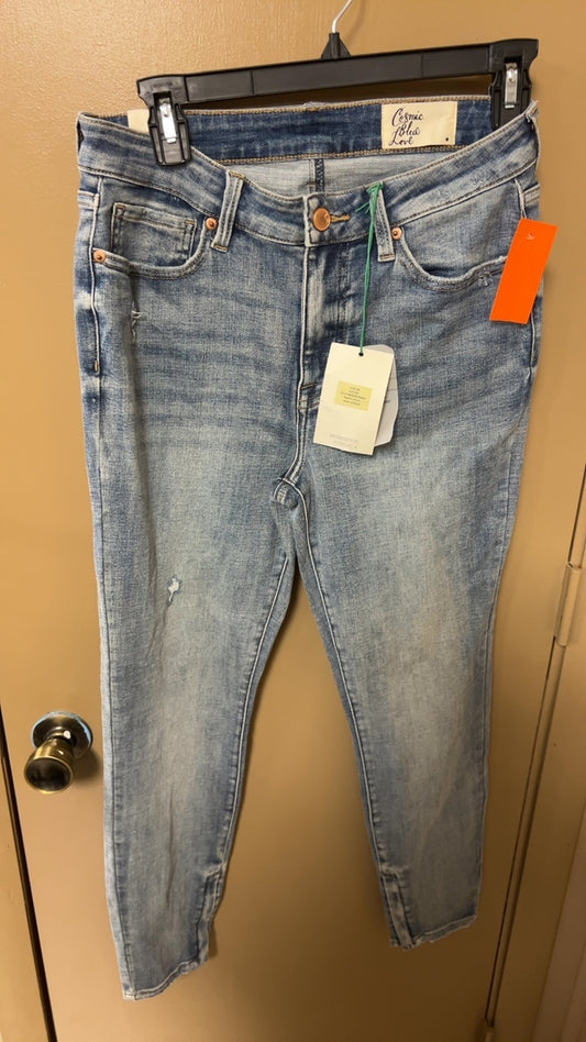 Cosmic Belle Love Pants 28 Waist Light blue