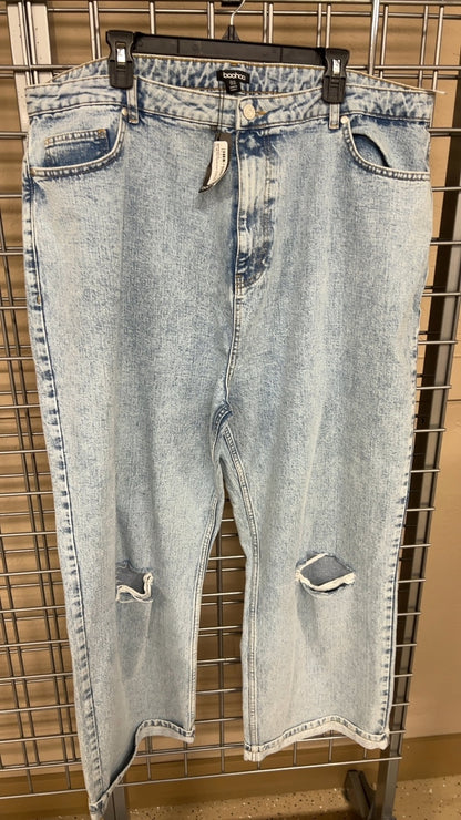 boohoo Pants 20 Light Blue